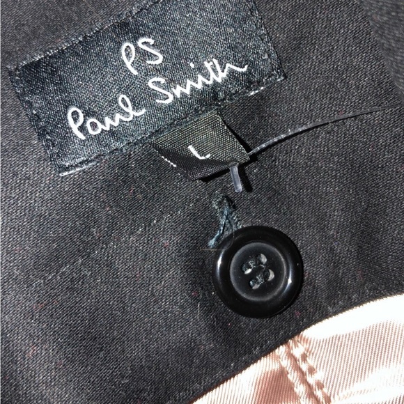Paul smith black cotton wool removal lining coat L - Picture 7 of 12